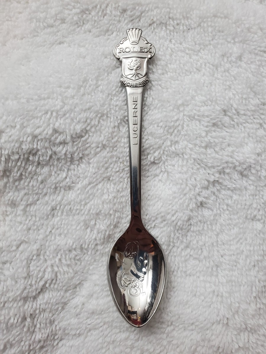 Boomerang* Rolex spoons Rolex | Vintage Set of 4 Spoons | Stamped