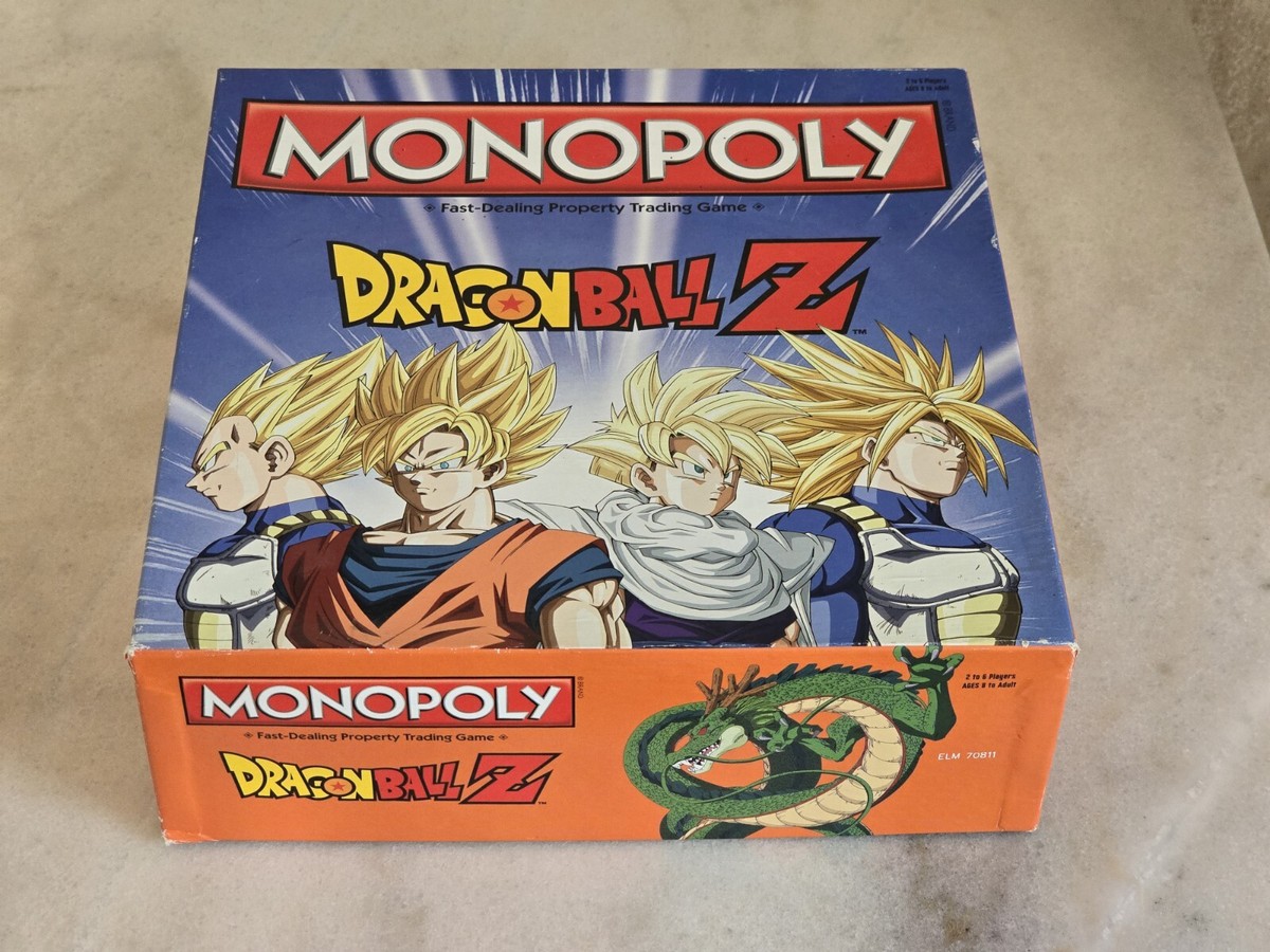 Monopoly Board Game - Dragon Ball Z Edition Dragonball Goku | eBay