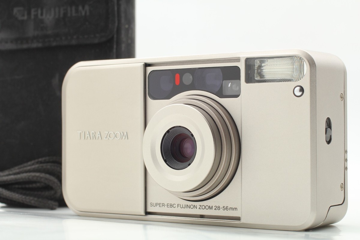 💥TOP MINT IN Case] Fujifilm Tiara Zoom 35mm Point & Shoot Film