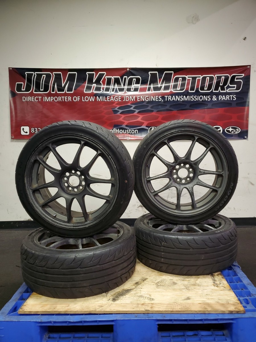 JDM Work Emotion CR KAI 18'' Racing Wheels 18x7.5 5x100 Work