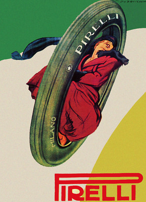 Italian Art Deco POSTER.Stylish Graphic.Auto car shop wall.Home