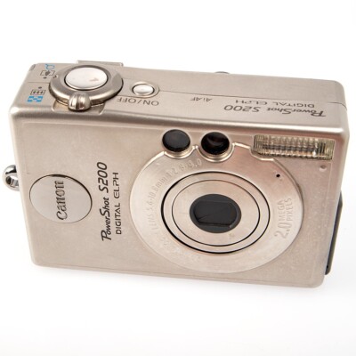 CANON PowerShot ELPH S200 Digital Camera - READ DESCRIPTION | eBay