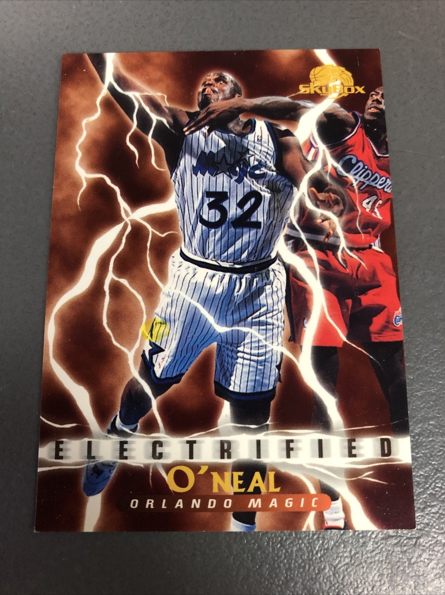 1995-96 Skybox Shaquille O'Neal Electrified #293 | eBay