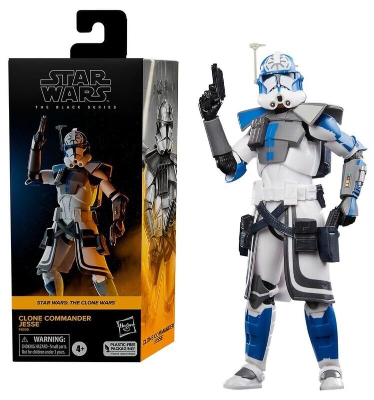 Star Wars Black Series Clone Commander Jesse Clone Wars Action