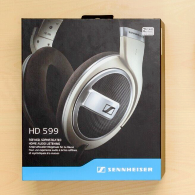 Sennheiser HD 599 Wired Open Back Over-the-Ear Headphones - Brown