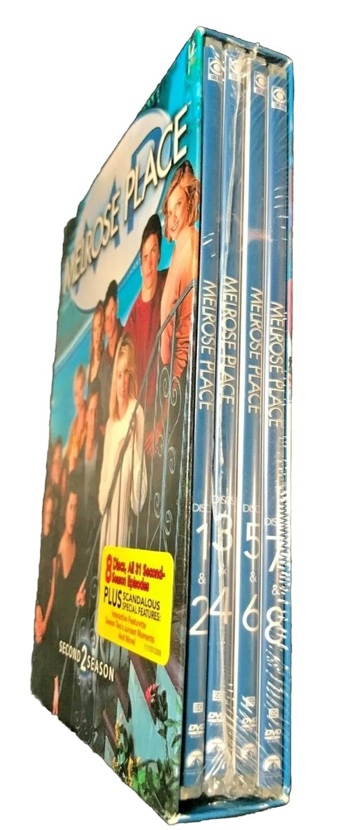 Melrose Place: The Complete Season 2 (DVD, 1993, 8 Disc Set) BRAND
