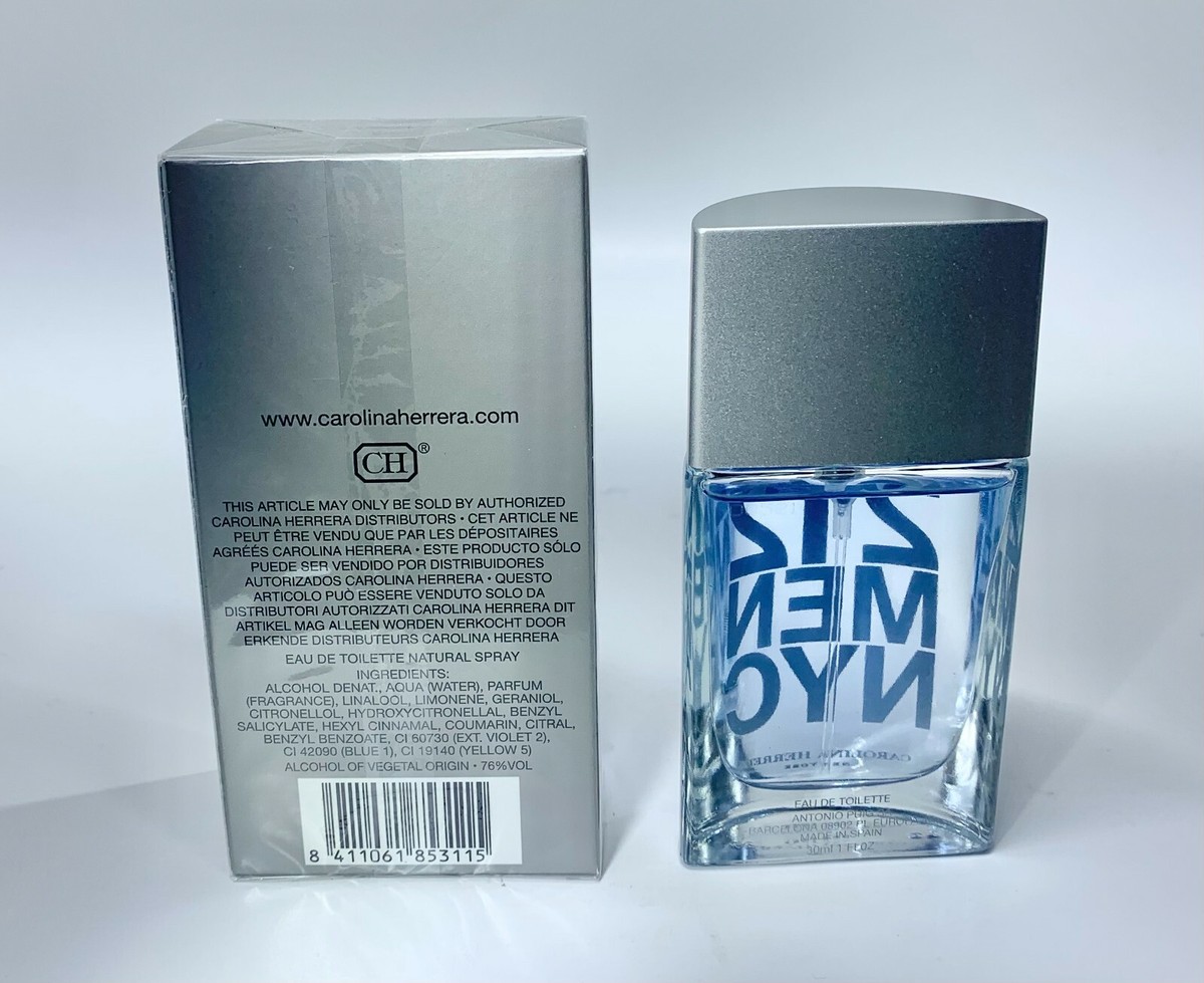 212 by Carolina Herrera 1 oz/ 30 ml EDT Spray for Men Eau De