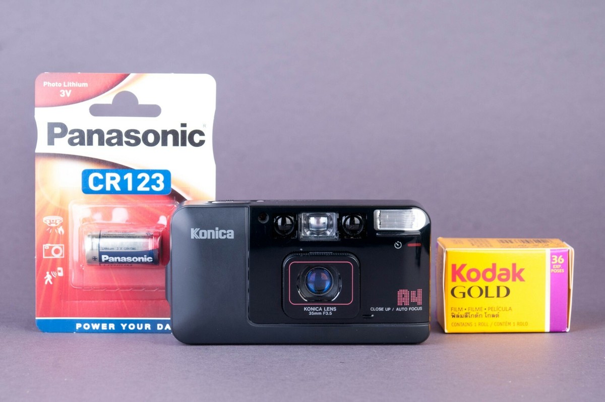 Konica A4 Big Mini Point & Shoot Film Camera | eBay