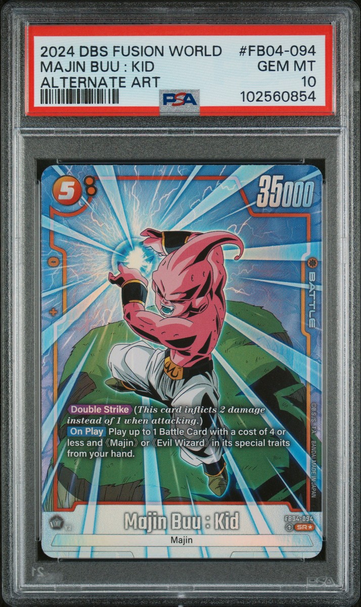 Dragon Ball Super Fusion World FB04-094 Majin Buu: Kid Alternate