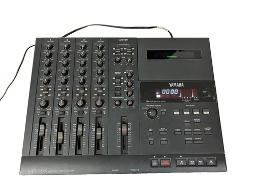 Yamaha MT50 Multitrack Cassette Tape Recorder 4 track Tested W/AC