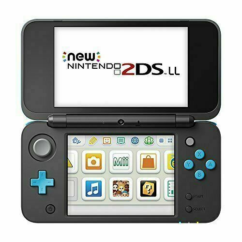 Nintendo 2DS LL Japanese game Console System Black x Lime JAPAN F