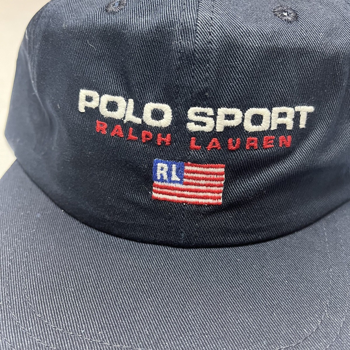 Vintage 90s Polo Ralph Lauren Baseball Cap Hat Deadstock Gift