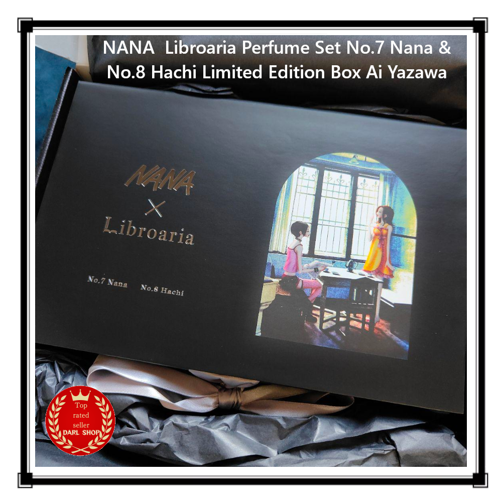 NANA Libroaria Perfume Set No.7 Nana & No.8 Hachi Limited Edition