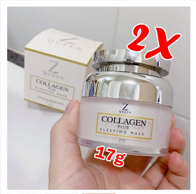 2X Z Queen Sleeping MASK Collagen Cream Lightening Radiance Acne