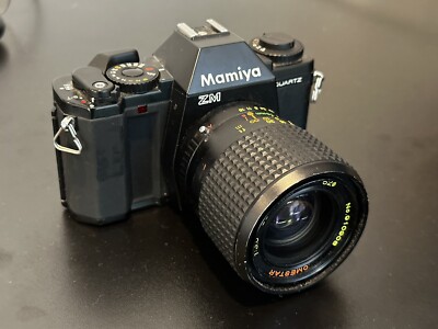 Mamiya ZM Quartz 35mm SLR Film Camera With Omestar 38-70mm Lens | eBay