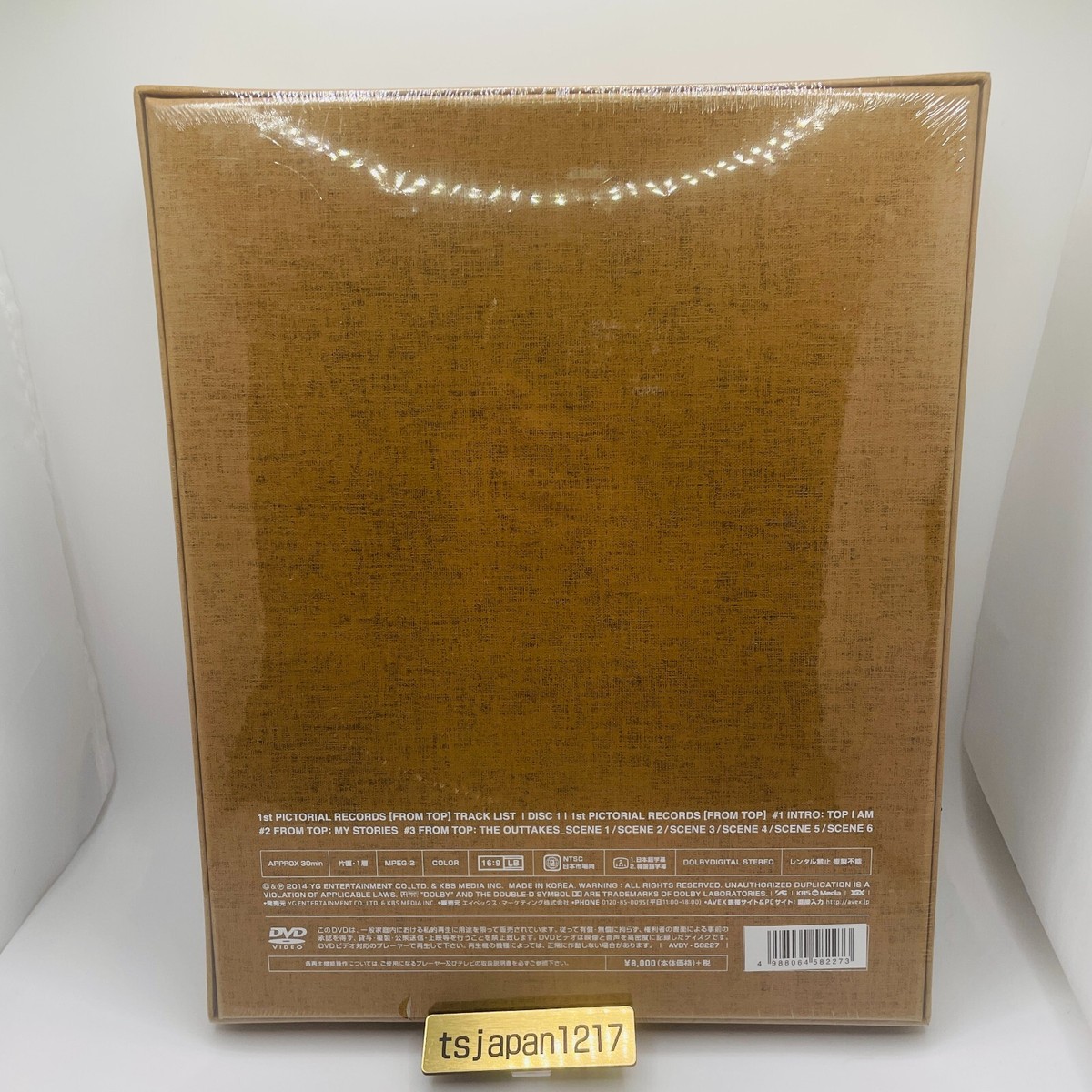 BIGBANG T.O.P 1st PICTORIAL RECORDS FROM TOP First limited