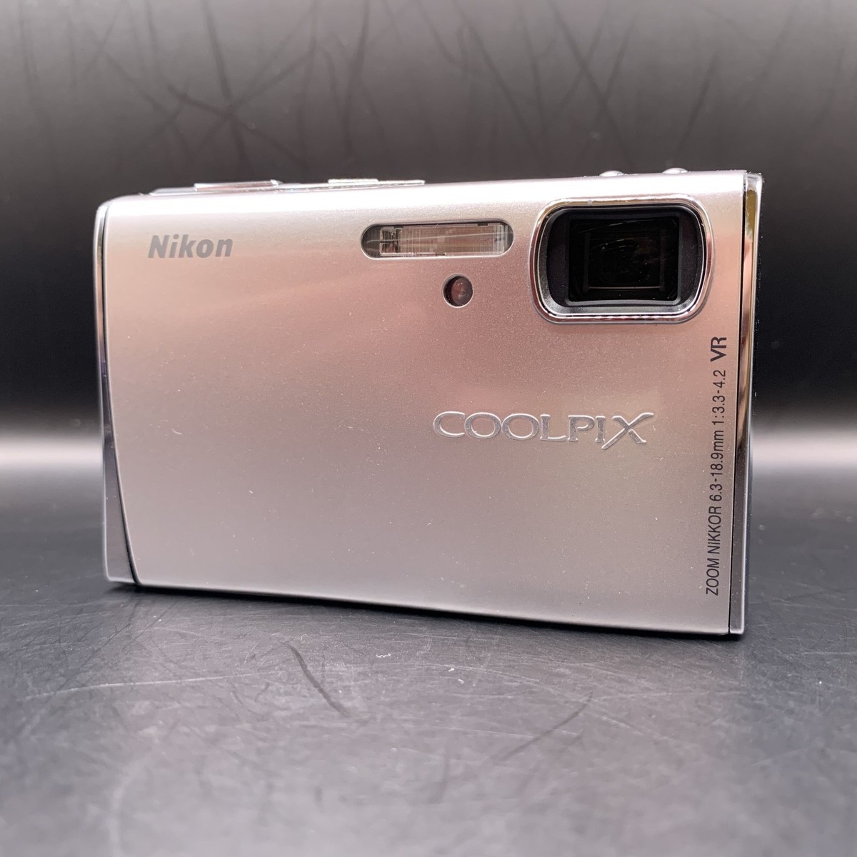 Nikon COOLPIX S50 Silver 7.2 MP Digital Camera English OK