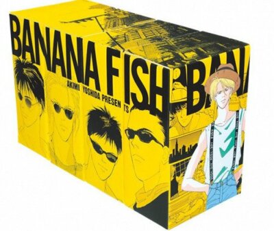 BANANA FISH Reprinted BOX VOL 1-4 Complete Manga Set NEW Language