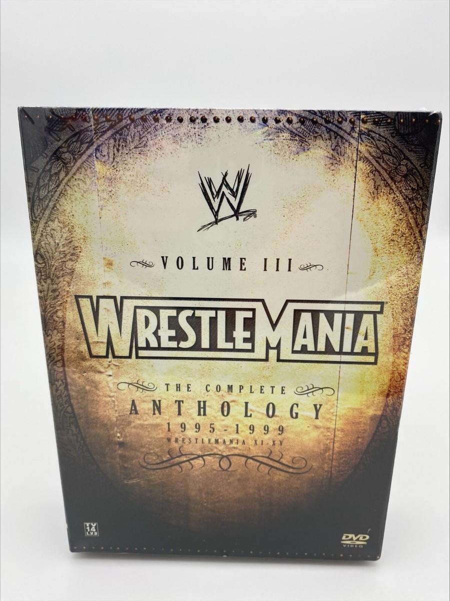 WWE-Wrestlemania Anthology: Vol. 3 1995 to 1999 DVD Set