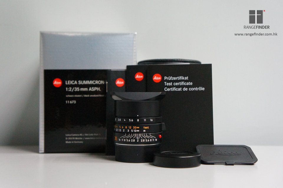 Brand NEW Leica Summicron-M 35mm F2.0 ASPH II - Black (11673) for