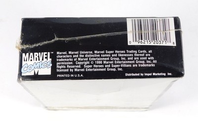 1990 Impel Marvel Universe Series 1 Trading Card Box Sealed (36