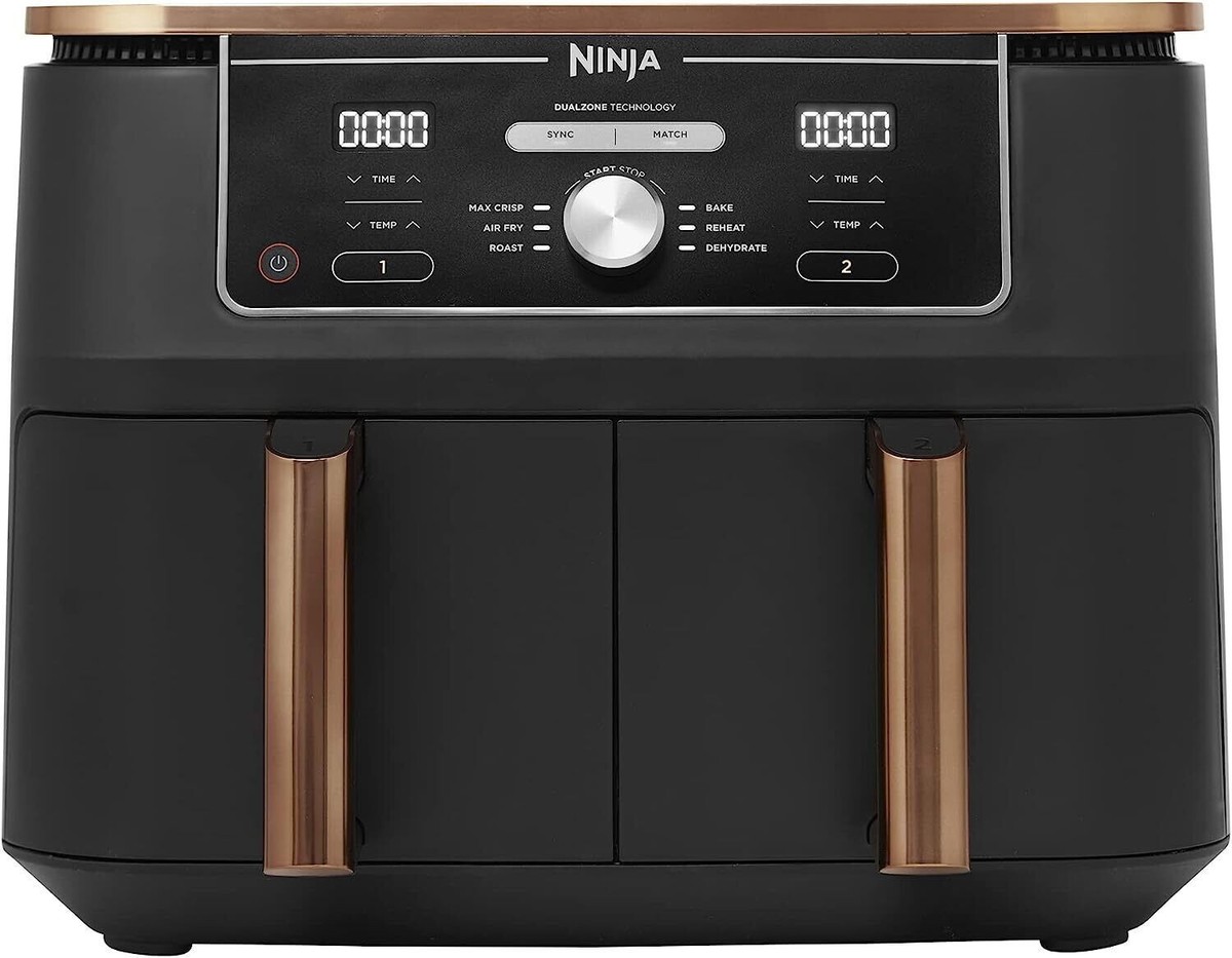 Ninja COPPER LIMITED EDITION Foodi MAX 9.5L Dual Zone Air Fryer