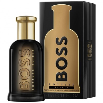 HUGO BOSS Bottled ELIXIR Parfum INTENSE 1.6fl oz/50ml Spray NEW