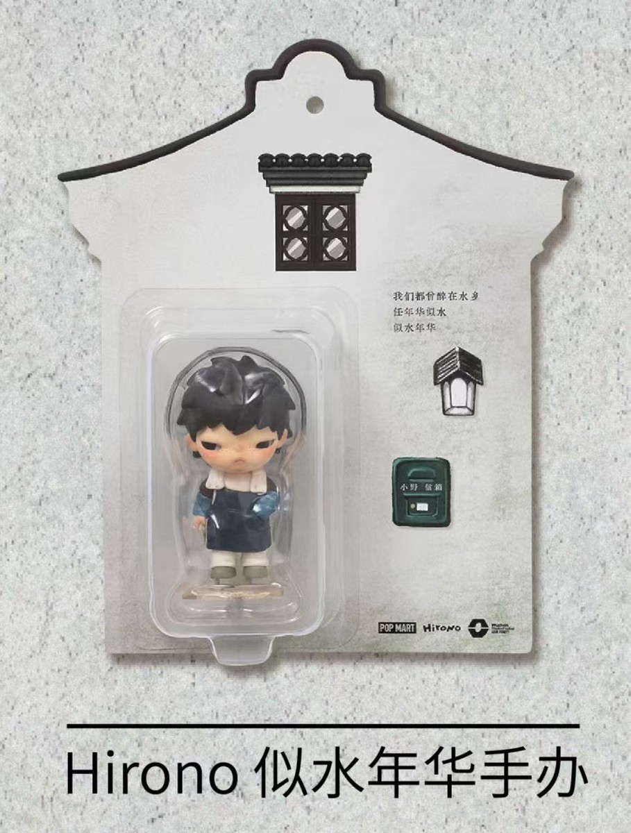 Authentic Hirono × Wuzhen The Fleeting Years Figure Cute Art Toys