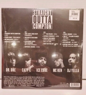 Straight Outta Compton Motion Picture Movie Soundtrack Lp Vinyl