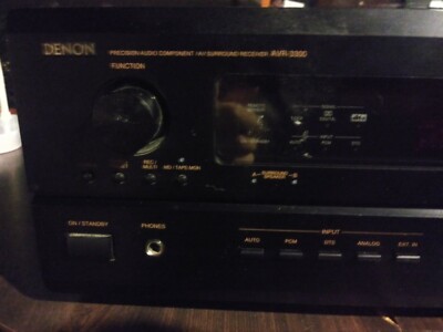 Denon AVR-3300 5.1 Channel Precision Audio Component AV Theatre