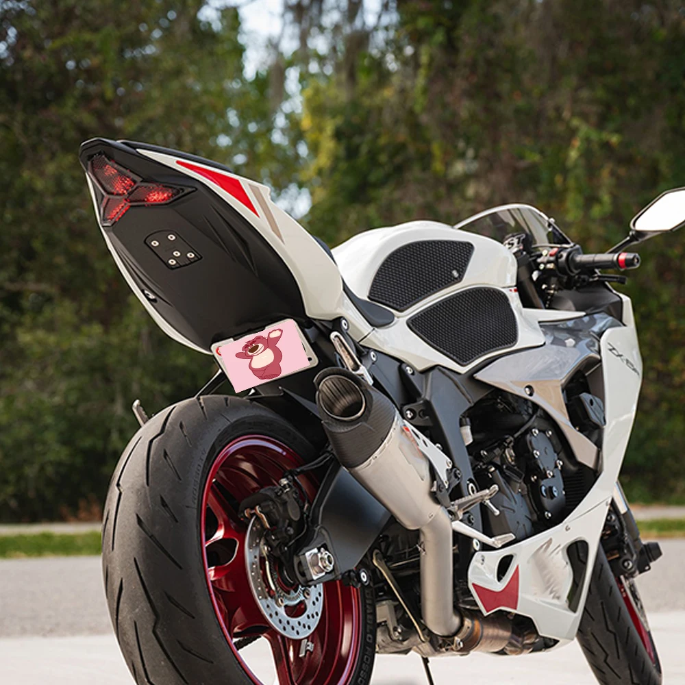 2024 Kawasaki ZX-6R 636 License Plate Holder Low-Mount Fender