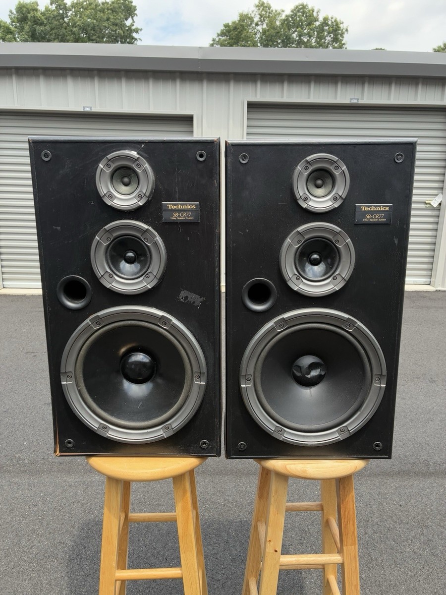 Pair (2) Vintage Technics SB-CR77 3 Way Speakers w/12” Woofer | eBay