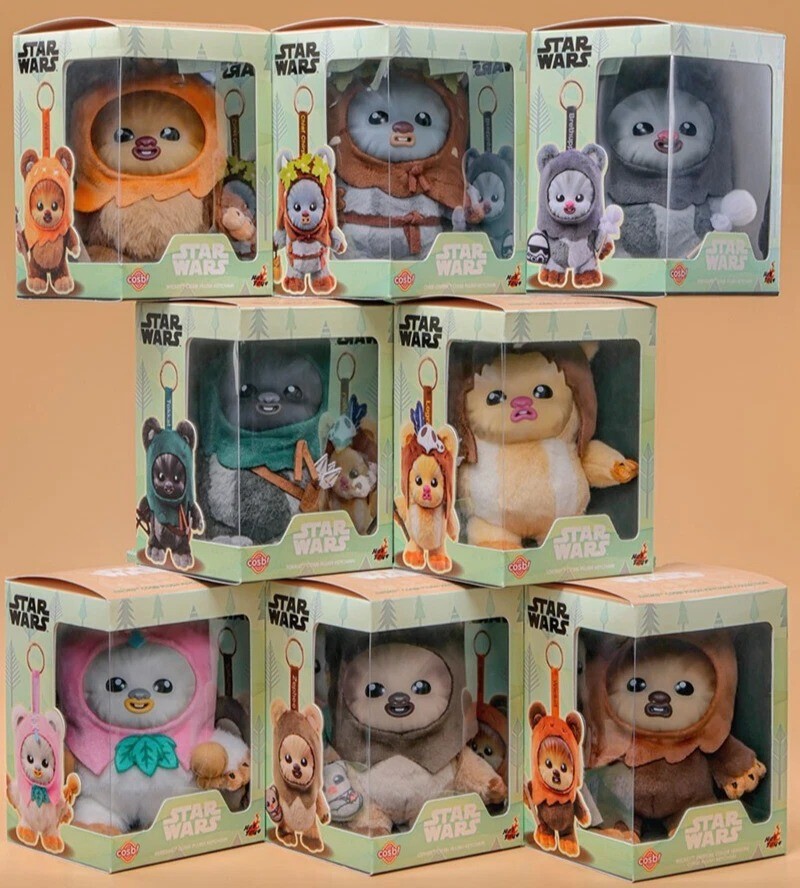 Star Wars Celebration 2025 Limited Eworks Plush Doll Keychain Set