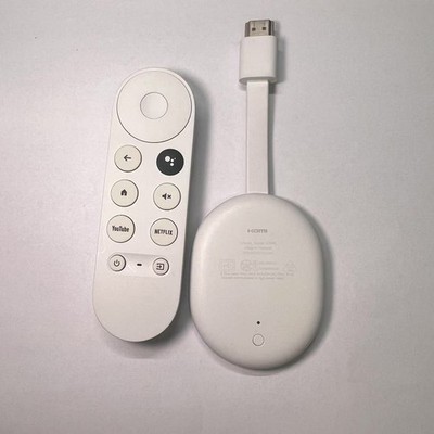 Google Chromecast with Google TV 4K - Snow. 705353038525| eBay