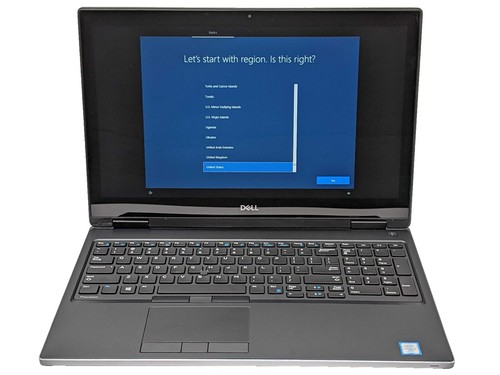 Dell Precision 5550 Laptop i7-10750H 32GB RAM 1TB NVME Nvidia