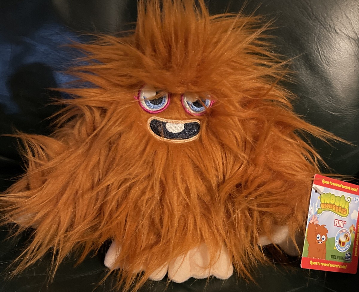 2011 Vivid Spin Master Moshi Monster Furi Brown Furry Moppy