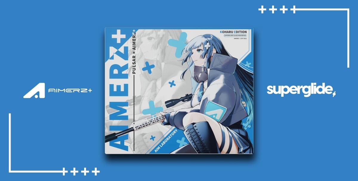 Pulsar Aimerz + Koharu Edition Superglide v2 XL Brand new mousepad