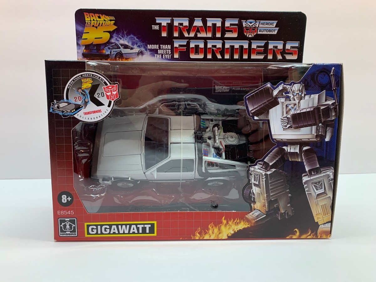 35th Anniversary Back to the Future X Transformers Gigawatt
