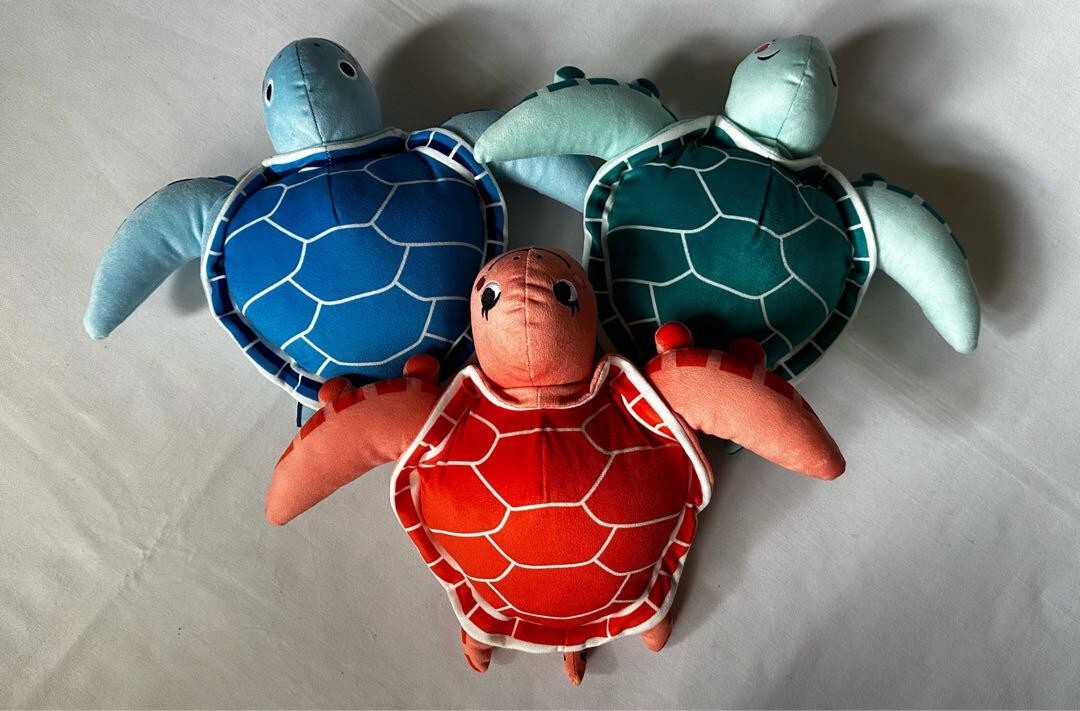 ANA A380 FLYING HONU La Kai Lani Turtle Plush Set ALL NIPPON
