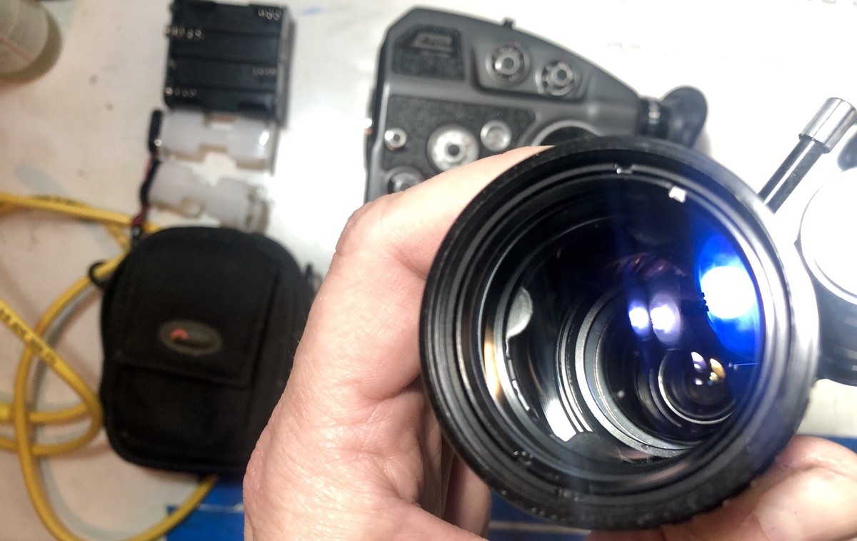 Beaulieu S2008 Super8MM camera with P. Angenieux 8-64mm 1.9 Lens