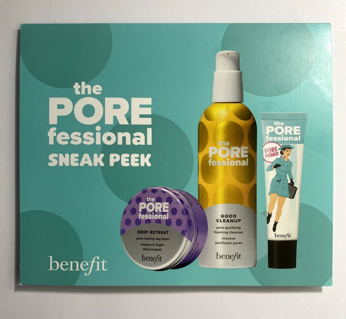 BENEFIT The PORE fessional SNEAK PEEK 3 SAMPLE set | eBay