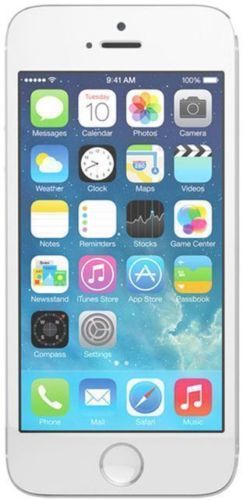 Apple iPhone 5s-16GB-4GB-Silver (Unlocked) Pristine Condition