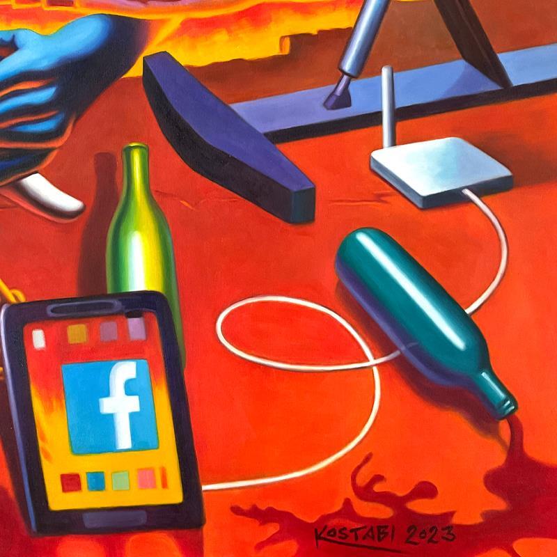 貴重一点物マークコスタビMARK KOSTABI 直筆マーカーデッサン1994 貴重
