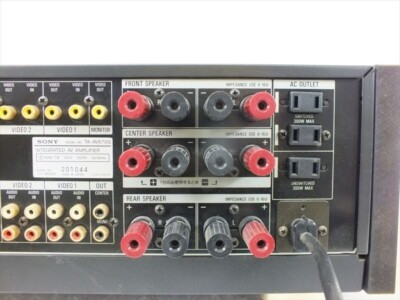 SONY TA- AV670 アンプ 動作確認済み リモコン付き SONY TA-AV670G