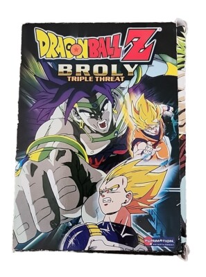 DragonBall Z - Broly Triple Threat 3-Pack (DVD, 2006, 3-Disc Set