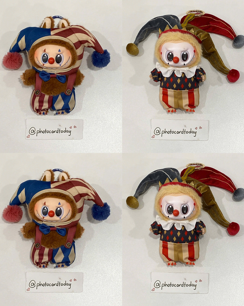 AUTHENTIC] POPMART LABUBU WHY SO SERIOUS SERIES PLUSH PENDANT