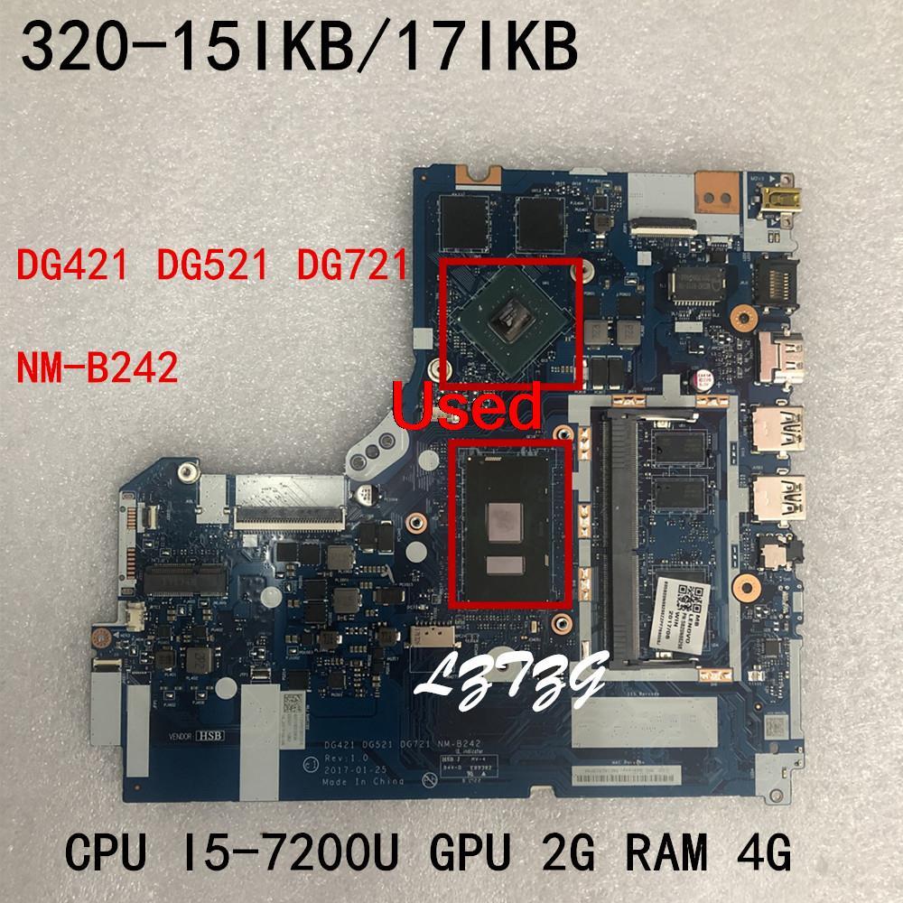 NM-B242 For Lenovo ideapad 320-15IKB/17IKB Motherboard I5-7200 2GB