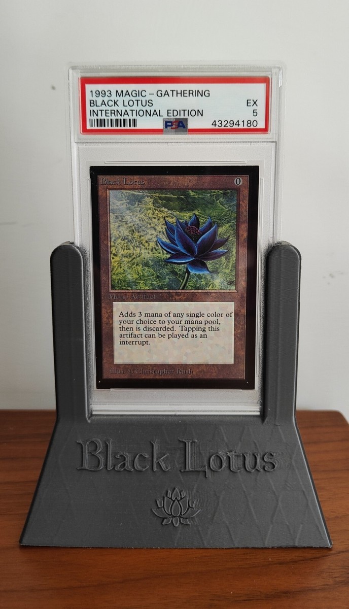 Mtg Black Lotus International Edition IE PSA graded Exellent!!! | eBay