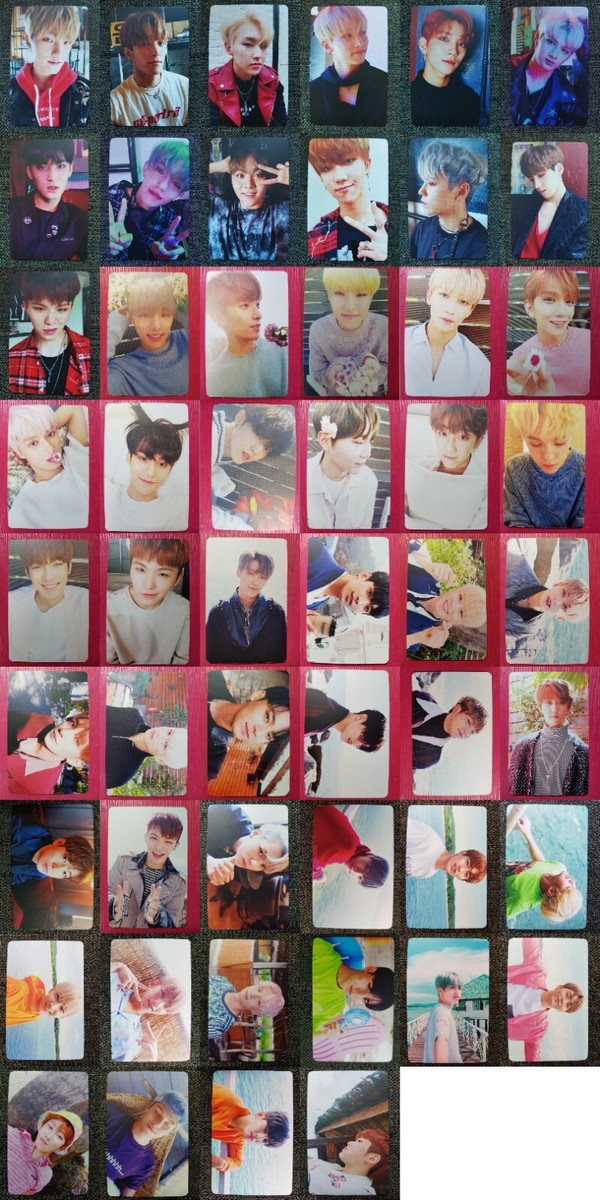 SEVENTEEN Official PHOTOCARD TEEN,AGE 2nd Album Authentic White