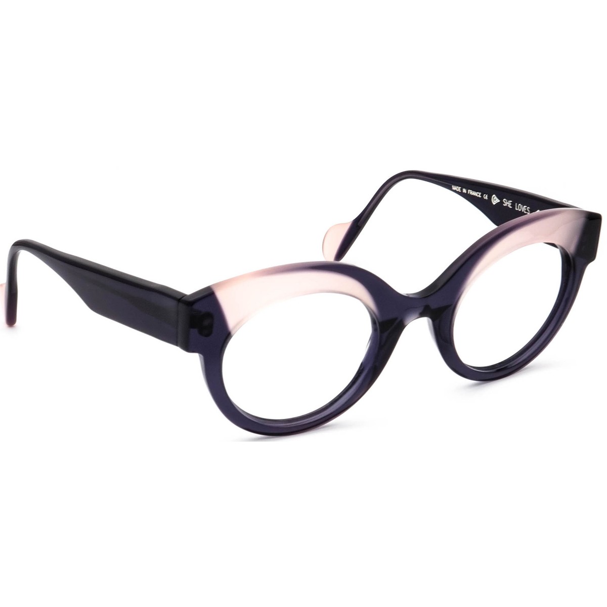 Anne Et Valentin Sunglasses Frame Only She Loves 1611 Ocean Round